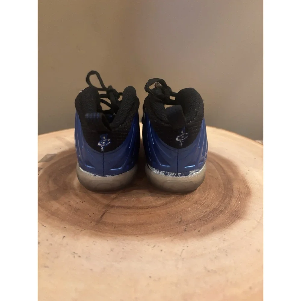 Nike Little Posite One TD Neon Royal Foamposite‎ Toddler Baby Sz 5C